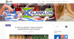 Desktop Screenshot of klanklon.com